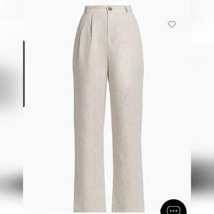Reformation Mason pant in 100% linen